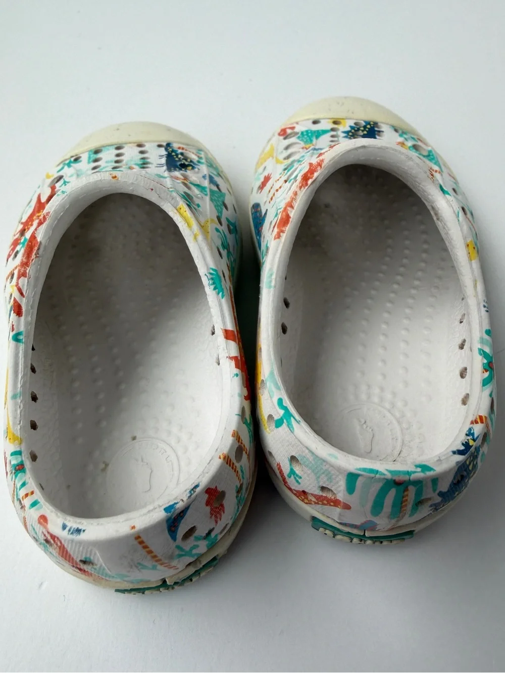Native Jefferson Dinosaurs Baby Toddler Slip On Water Shoes Sneakers C5
